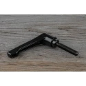 RS PRO Die Cast Zinc Handle Clamping Lever, M8 Thread Size x 40 mm Thread Length, Steel Shaft, 65 mm Length 478-305