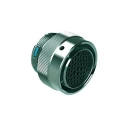 Amphenol Industrial Circular Connector, 47 Contacts, Cable Mount, Standard Size, Socket, Female, Zinc Alloy AHDM06-24-47SR