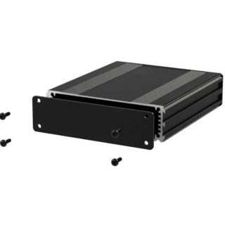 RS PRO Black Aluminium Instrument Case 30mm x 220mm x 108.5mm 195-1519