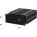 RS PRO Black Anodised Aluminium Instrument Case 45 mm Height, 220 mm Length, 108.5 mm Width United Kingdom Origin