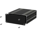 RS PRO Black Aluminium Instrument Case, 45 mm Height, 160 mm Length, 108.5 mm Width 195-1521