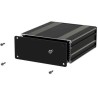 RS PRO Black Aluminium Instrument Case, 45 mm Height, 160 mm Length, 108.5 mm Width 195-1521