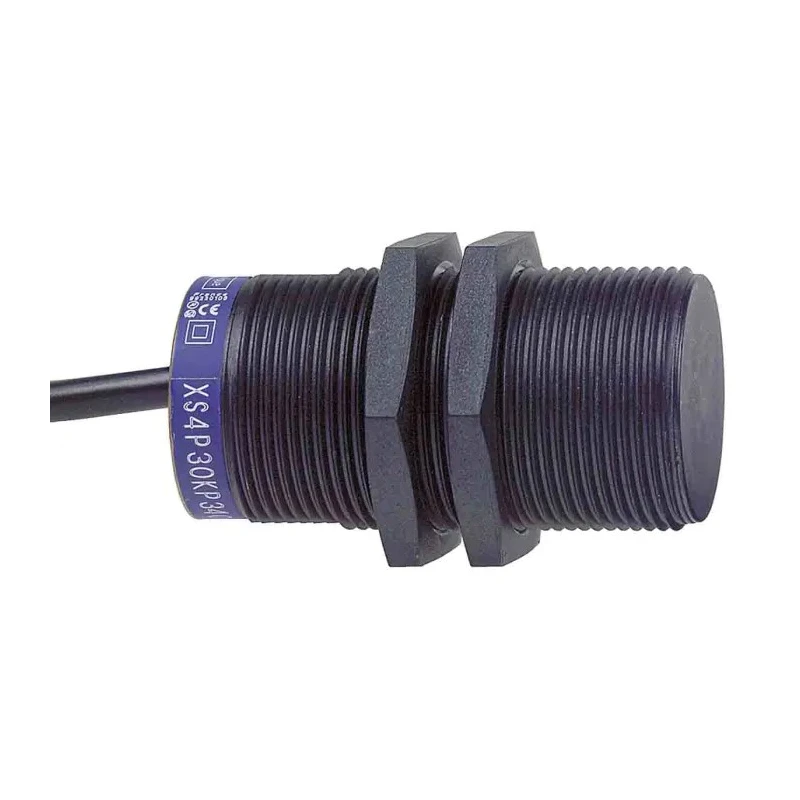 Telemecanique Sensors Threaded Barrel Inductive Proximity Sensor M30 x 1.5 2-Wire XS4P30MA230L1, 264 V AC, 15 mm Detection