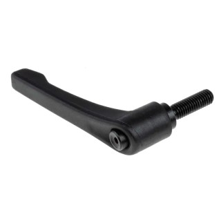 RS PRO Heavy-Duty Diecast Zinc Clamping Lever with Steel Male Thread M8 x 25 mm 65 mm Length 478-462