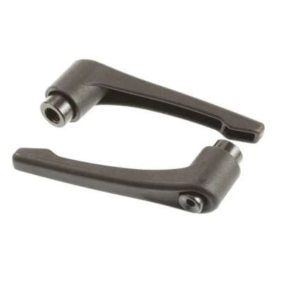 RS PRO Steel Clamping Lever, Female Thread M10 x 14 mm, Fibreglass Reinforced Nylon Handle, Length 83 mm 478-438