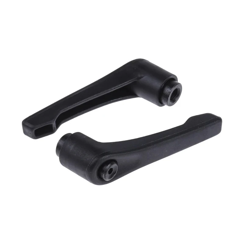RS PRO Steel Clamping Lever Female M8 Thread x 10 mm Insert Length, Fibreglass Reinforced Nylon Handle, 65 mm Length 478-513