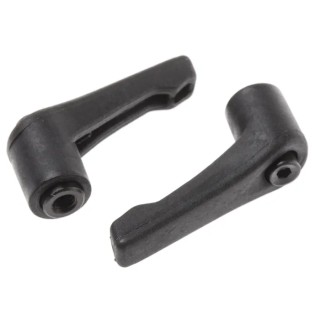 RS PRO Steel Clamping Lever, M6 x 8 mm Thread, Fibreglass Reinforced Nylon Handle, Steel Insert 478-557