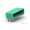 TE Connectivity Buchanan Series Pluggable Terminal Block 3-Contact 5 mm Pitch 1 Row 300V AC 16A Brass Housing 2350513-3