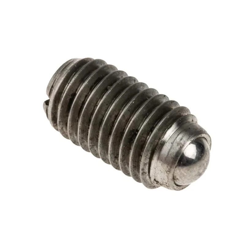RS PRO Stainless Steel M12 Spring Plunger 24.5 mm Length 8 mm Ball Diameter 478-608
