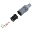 RS PRO 2 Pole Standard DIN Socket Cable Female 478-611