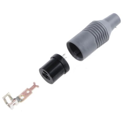 RS PRO 2 Pole Standard DIN Socket Cable Female 478-611