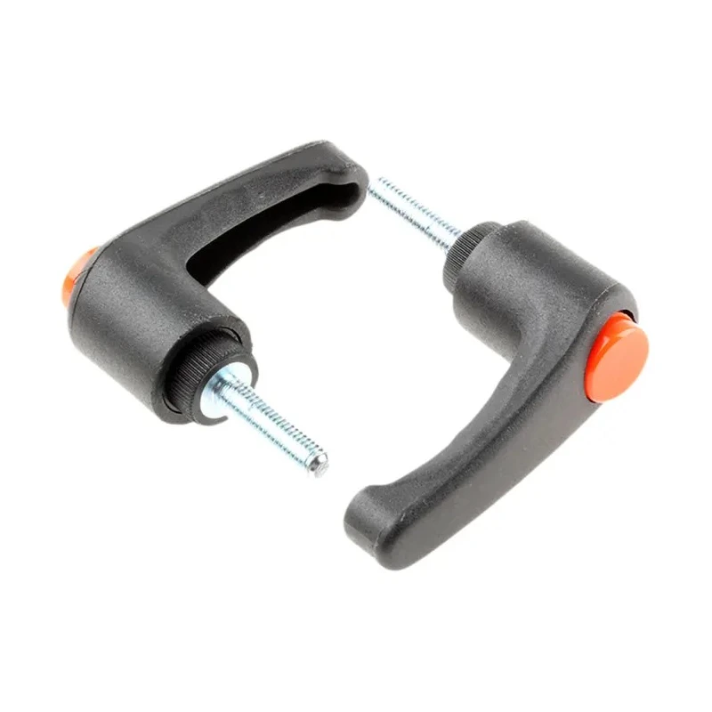 RS PRO Clamping Lever, Male Thread M5 x 20 mm, Thermoplastic Handle, Steel Shaft, 43 mm Length 478-686