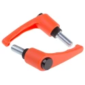 RS PRO Clamping Lever M12 x 30 mm Thermoplastic Handle Steel Shaft 83mm Length 478-709