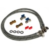 RS PRO Water Softener Installation Kit, Standard 15 mm Brass Valves with Stainless Steel Hoses 195-2197