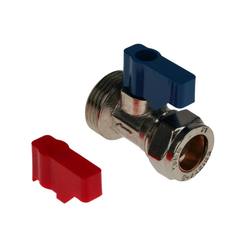 RS PRO Water Softener Installation Kit, Standard 15 mm Brass Valves with Stainless Steel Hoses 195-2197