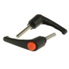 RS PRO Stainless Steel Clamping Lever M10 Thread Size 50 mm Insert Length Fibreglass Reinforced Nylon Handle 478-832