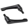 RS PRO Clamping Lever M8 x 16 mm, Die Cast Zinc Handle, Steel Shaft, Black, 65 mm Length 478-816