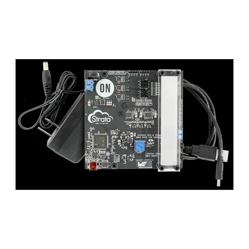onsemi Strata Enabled LED Evaluation Board LED Driver Evaluation Kit for CAT9532HV6I-GT2 STR-4LED-SOL-EVAL-EVK