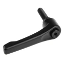 RS PRO Stainless Steel Clamping Lever M10 x 40 mm Zinc Handle Steel Male Stud 78mm Length 478-872