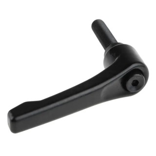 RS PRO Stainless Steel Clamping Lever M10 x 40 mm Zinc Handle Steel Male Stud 78mm Length 478-872