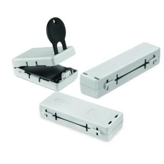 Wurth Elektronik Openable Snap Ferrite Sleeve STAR-FLAT Series, Diameter 1.27 mm, Aperture 1 Key 19.6x16x84.5 mm 74272475