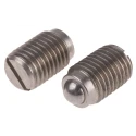 RS PRO Steel M20 Spring Plunger 34.5 mm Length 12 mm Ball Diameter 478-923