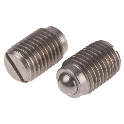 RS PRO Steel M20 Spring Plunger 34.5 mm Length 12 mm Ball Diameter 478-923