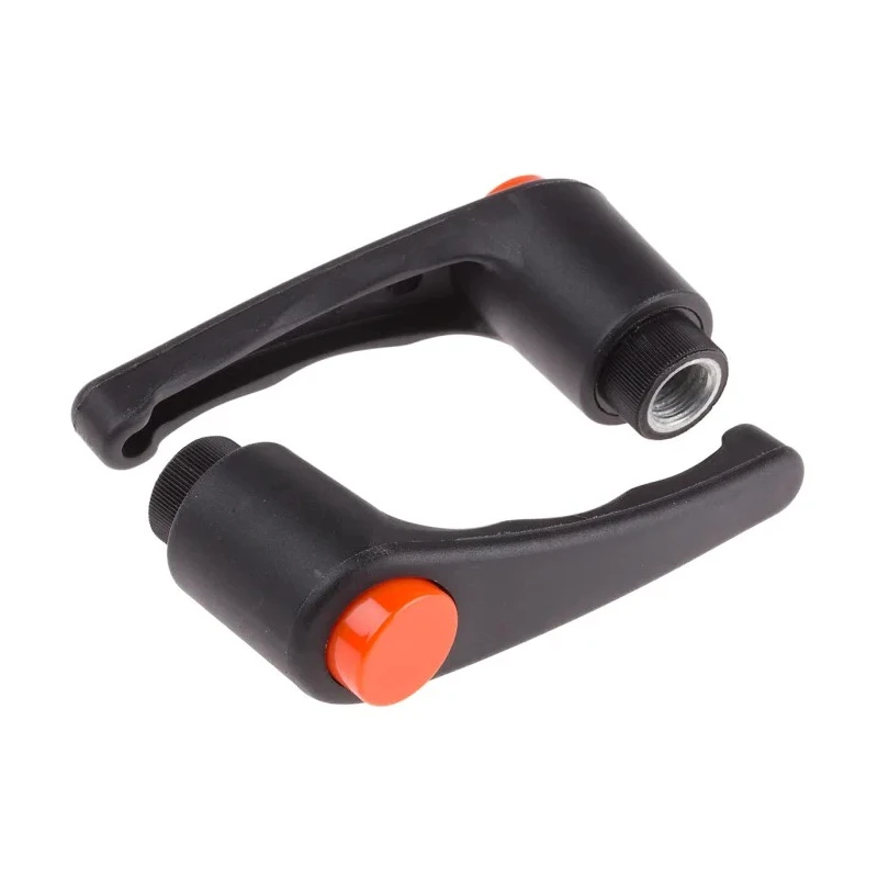 RS PRO Steel Clamping Lever, M12 x 18 mm Black Thermoplastic Handle Female Thread 478-961