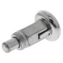 RS PRO M10 x 1 mm Zinc Plated Steel Index Bolt, 30.4 mm Long, Hex Head 478-775