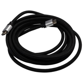 RS PRO 5 m 8K HDMI Cable Male to Male HDMI 2.1 Black 195-4902