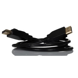 RS PRO Polyvinyl Chloride Male to Male DisplayPort Cable 1 m 195-4907
