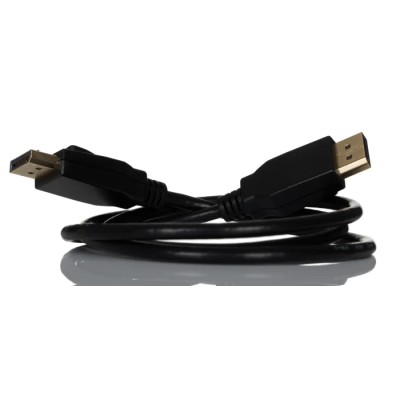 RS PRO Polyvinyl Chloride Male to Male DisplayPort Cable 1 m 195-4907