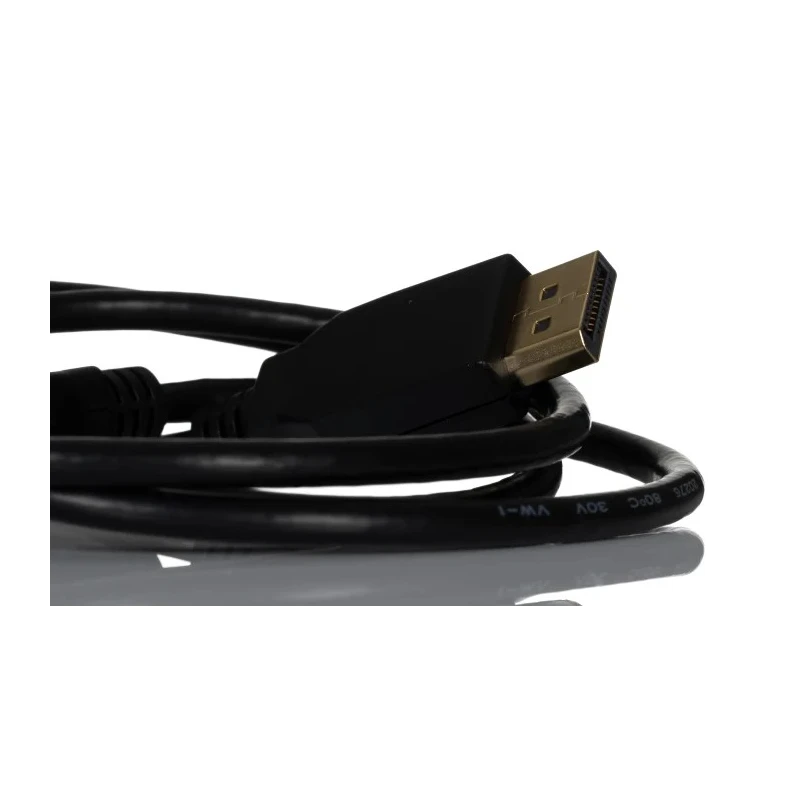 RS PRO Polyvinyl Chloride Male to Male DisplayPort Cable 1 m 195-4907