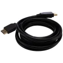 RS PRO 8K DisplayPort to DisplayPort Cable, Male to Male, Polyvinyl Chloride Jacket, 3 m 195-4910