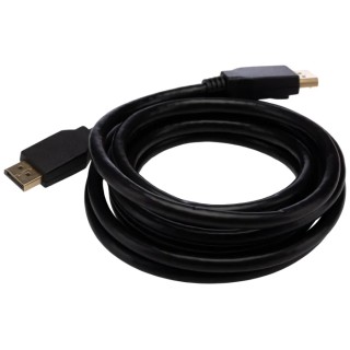 RS PRO 8K DisplayPort to DisplayPort Cable, Male to Male, Polyvinyl Chloride Jacket, 3 m 195-4910