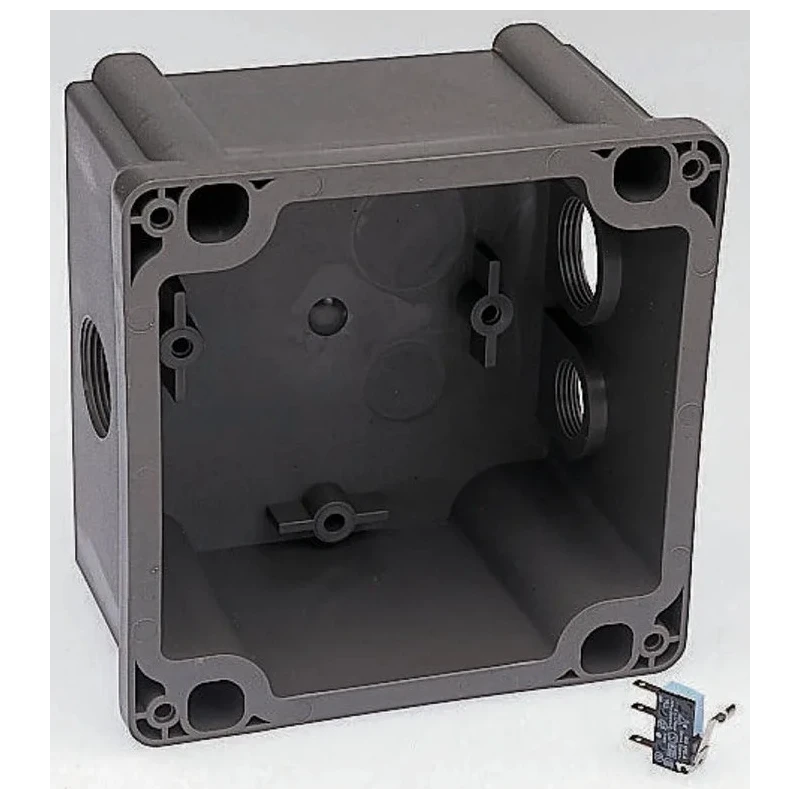 Legrand Surface Mount Industrial Power Connector Rated At 63A 415V IP44, IP45 Grey HYPRA 0 537 49