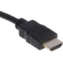 RS PRO HDMI to VGA Adapter Male HDMI to Female VGA Straight 150mm ABS Housing 195-4345