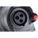 Legrand Panel Mount Industrial Power Connector Blue 16A 230V IP44 IP45 HYPRA 0 520 02