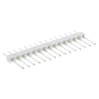 Molex KK 254 Series Straight Through Hole Pin Header 15 Contacts 2.54 mm Pitch 1 Row Unshrouded 22-03-2151