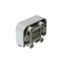 Amphenol Industrial Automotive Connector Male Grey Flange 4 Way Solder Termination AT Series 7.5A IP67 ATM15-4P-BM03