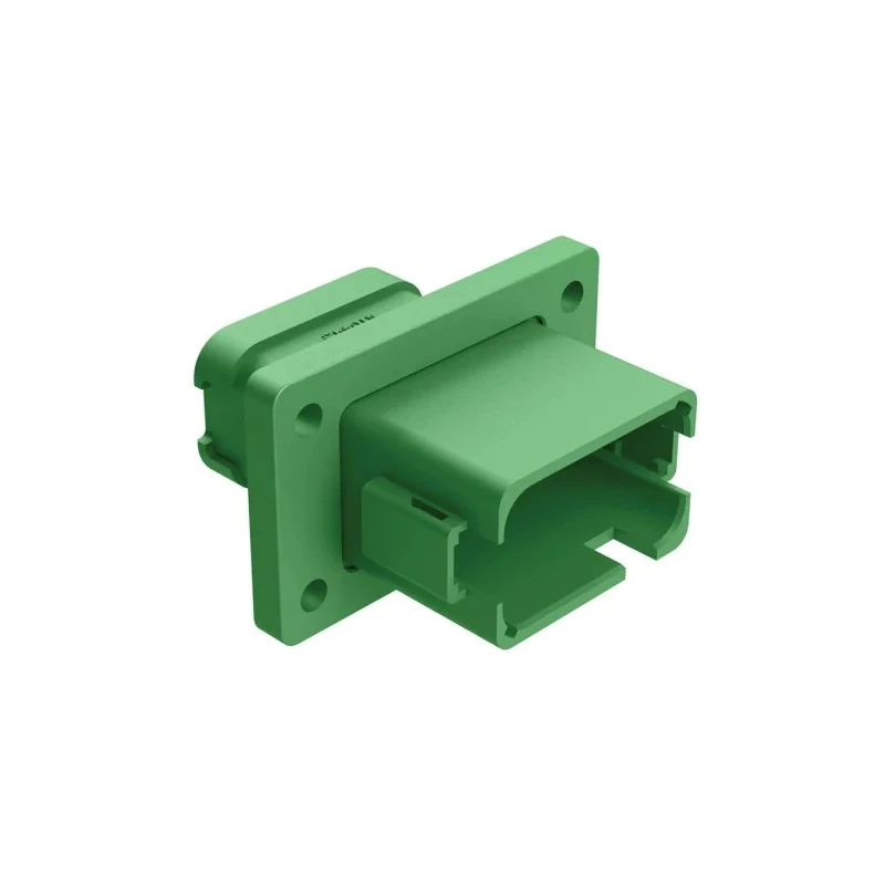 Amphenol Industrial AT Automotive Connector Male Green Panel Mount 12 Way Crimp Termination AT04-12PC-BL05