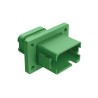 Amphenol Industrial AT Automotive Connector Male Green Panel Mount 12 Way Crimp Termination AT04-12PC-BL05