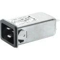 Schurter Panel Mount IEC Connector 250V AC 16A Quick Connect 5130.2000