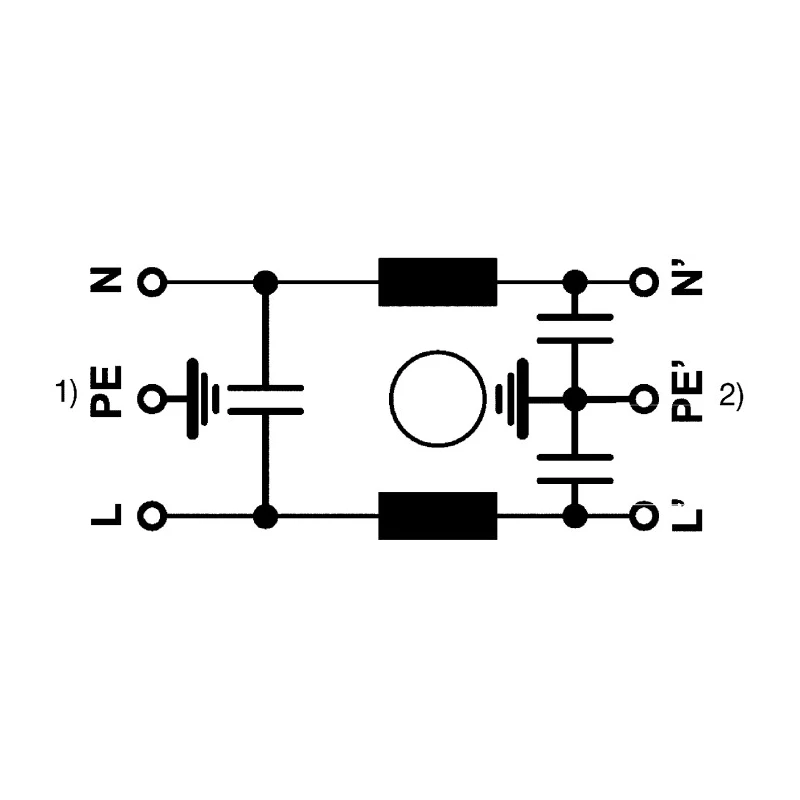 Schurter Panel Mount IEC Connector 250V AC 16A Quick Connect 5130.2000