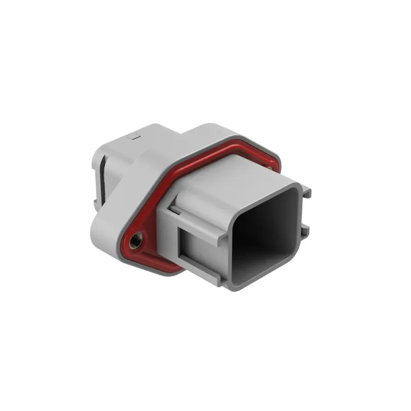 Amphenol Industrial ATV Automotive Connector Female Grey Flange 18 Way Solder Termination ATV02-18PA-RR01