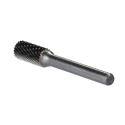Dormer P801 Series Round Burr, 9.6 mm Head Diameter, 6 mm Shank Diameter, 64 mm Overall Length P8019.6X6.0