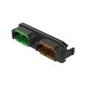 Amphenol Industrial Armor IPX Automotive Connector Male Black PCB 7.5A 24 Way Solder Termination ATM13-12PC-12PD-BM01