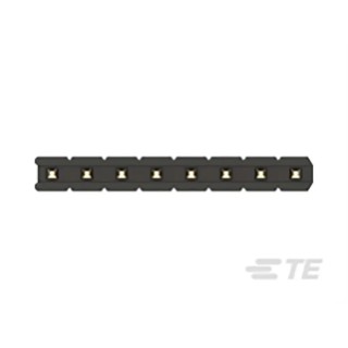 TE Connectivity AMPMODU Series Straight Through Hole Pin Header, 10 Contacts, 2 mm Pitch, 1 Row, Unshrouded 1-2355045-0