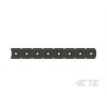 TE Connectivity AMPMODU Series Straight Through Hole Pin Header, 10 Contacts, 2 mm Pitch, 1 Row, Unshrouded 1-2355045-0
