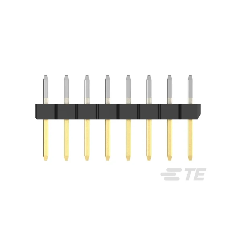TE Connectivity AMPMODU Series Straight Through Hole Pin Header, 10 Contacts, 2 mm Pitch, 1 Row, Unshrouded 1-2355045-0